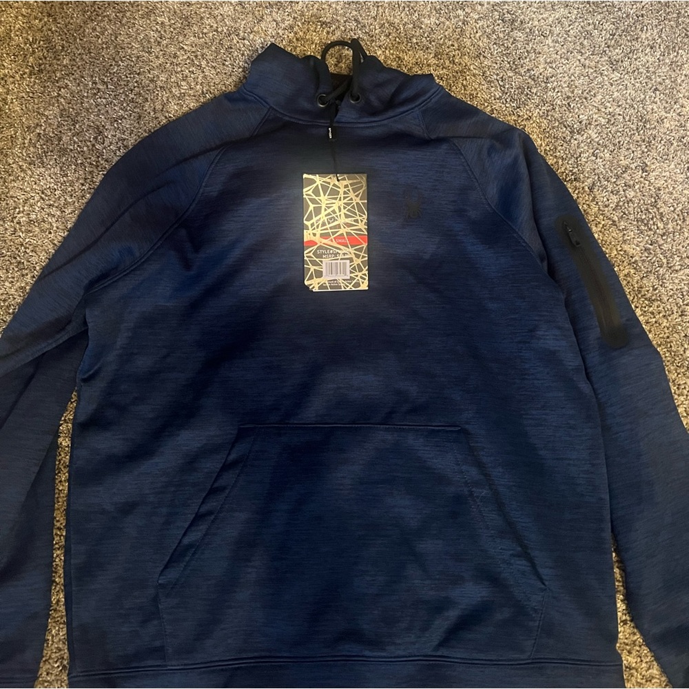 NWT men’s spyder sweatshirt hoodie